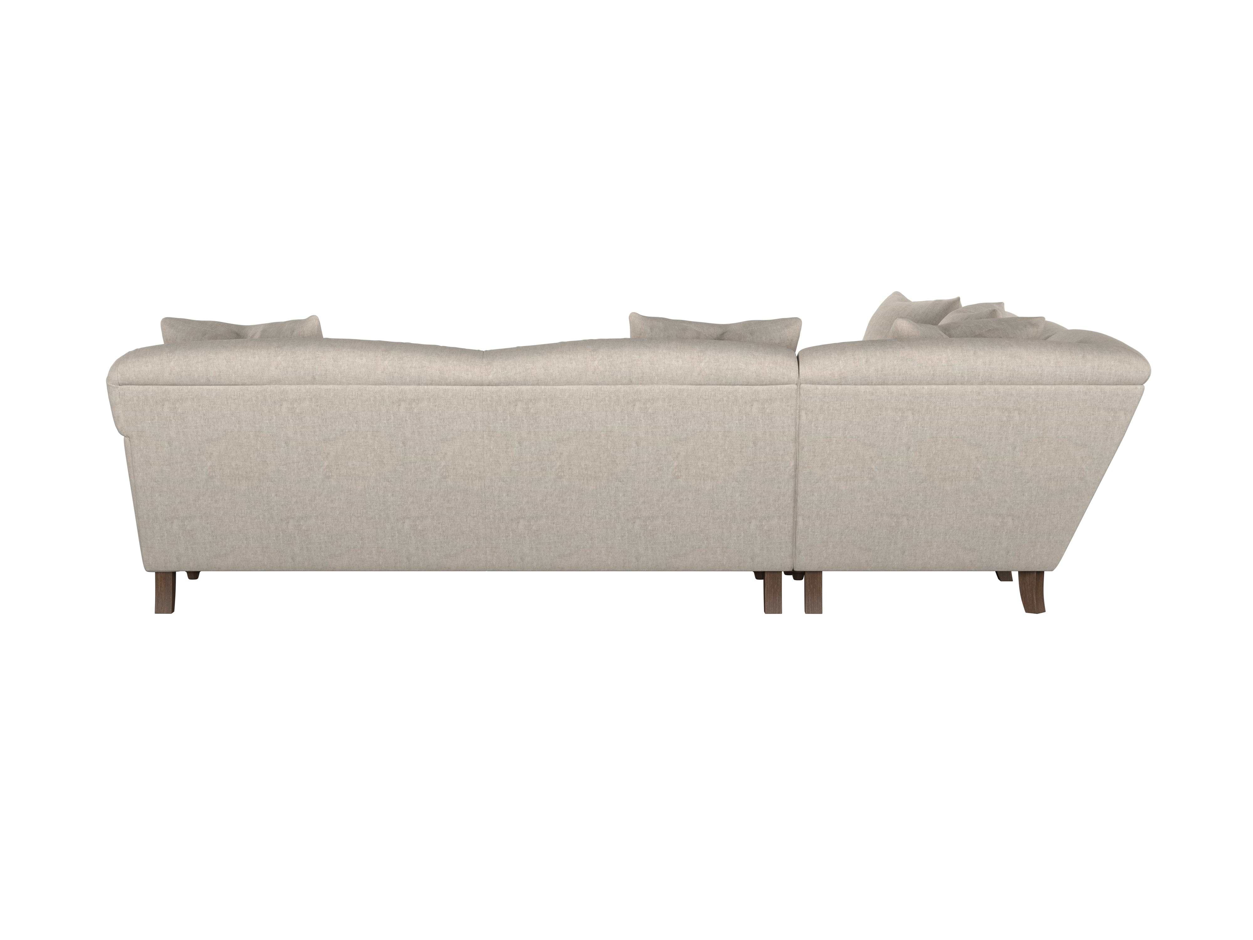 Deni Grand Corner Sofa - Brera Linen Natural-nkuku