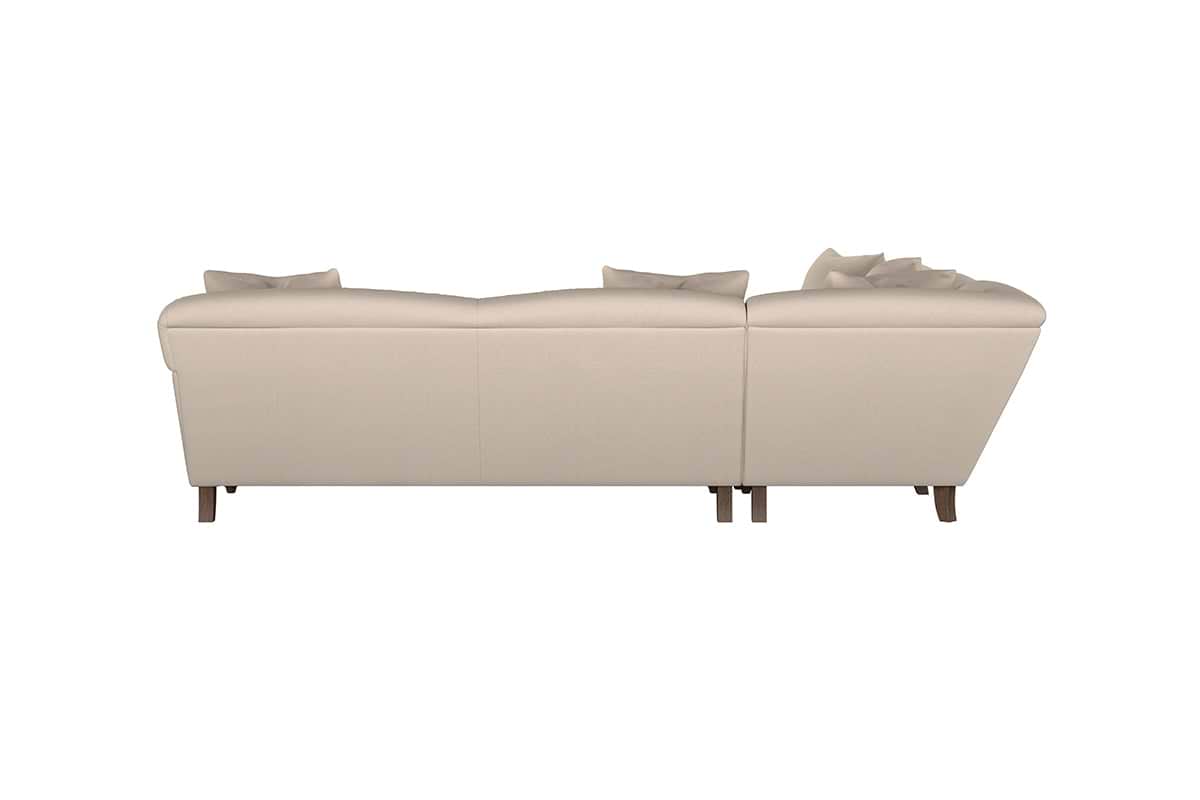 Deni Grand Corner Sofa - Recycled Cotton Horizon-MAKE TO ORDER-Nkuku