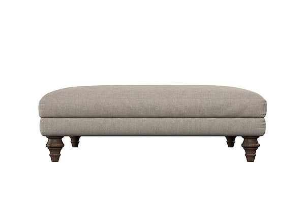 Deni Grand Footstool - Brera Linen Dusk