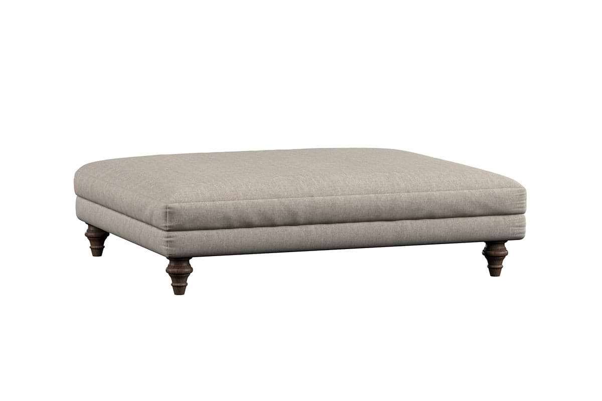 Deni Grand Footstool - Brera Linen Jade