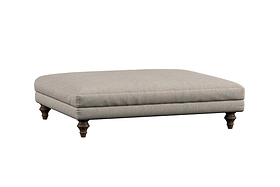 Deni Grand Footstool - Brera Linen Natural