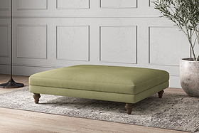 Deni Grand Footstool - Brera Linen Sage