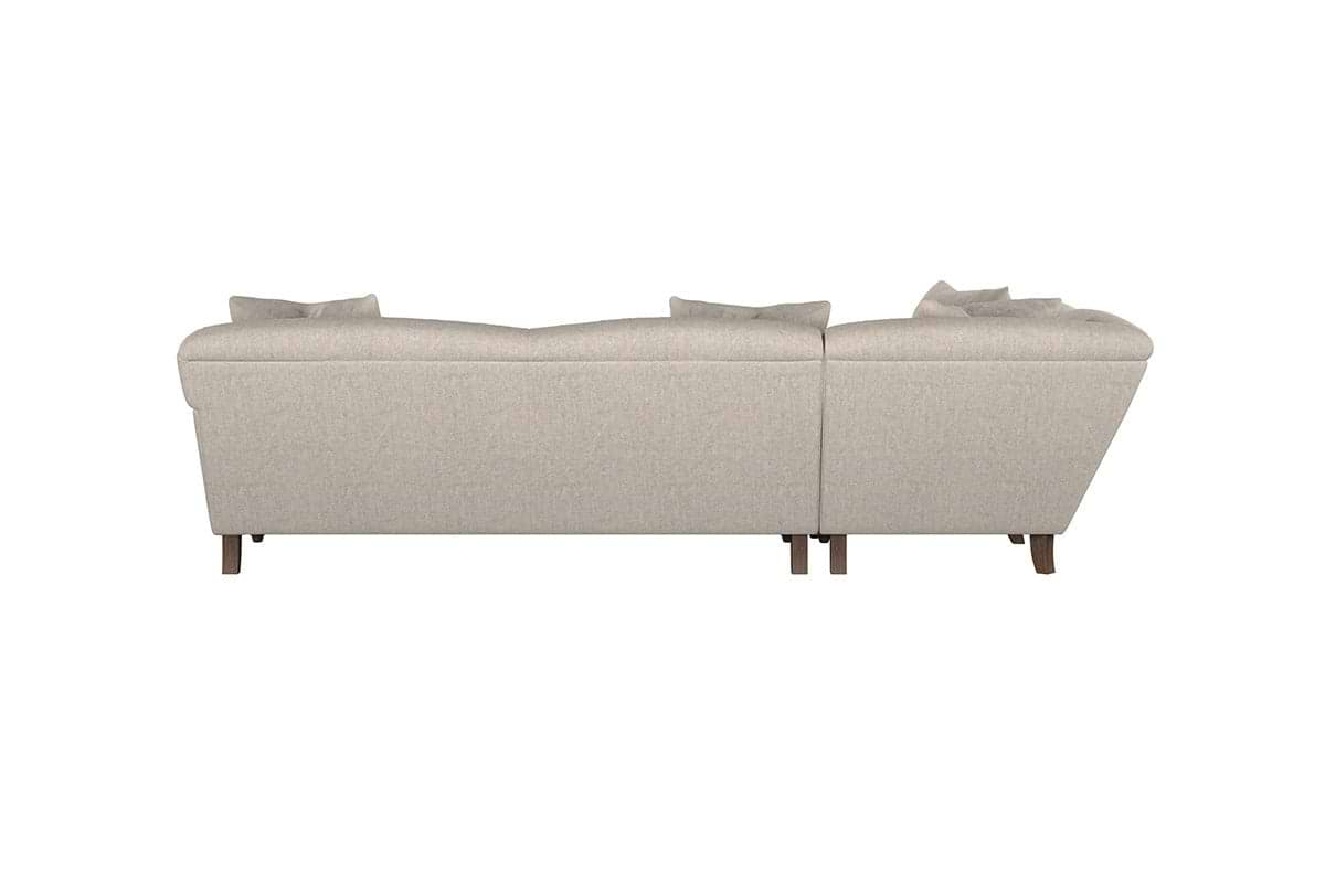 Deni Grand Left Hand Corner Sofa - Brera Linen Pebble