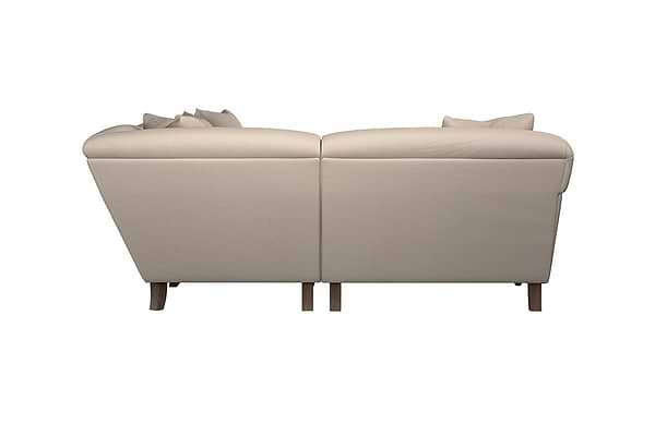 Deni Grand Left Hand Corner Sofa - Recycled Cotton Horizon-MAKE TO ORDER-Nkuku