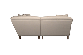 Deni Grand Left Hand Corner Sofa - Recycled Cotton Mocha-MAKE TO ORDER-Nkuku