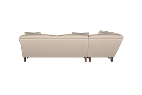 Deni Grand Left Hand Corner Sofa - Recycled Cotton Mocha-MAKE TO ORDER-Nkuku