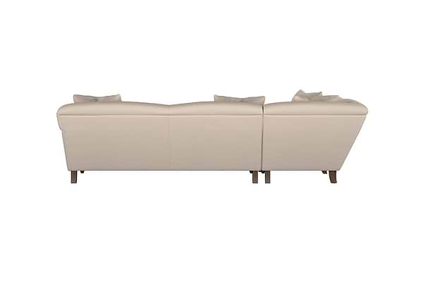 Deni Grand Left Hand Corner Sofa - Recycled Cotton Seaspray-MAKE TO ORDER-Nkuku
