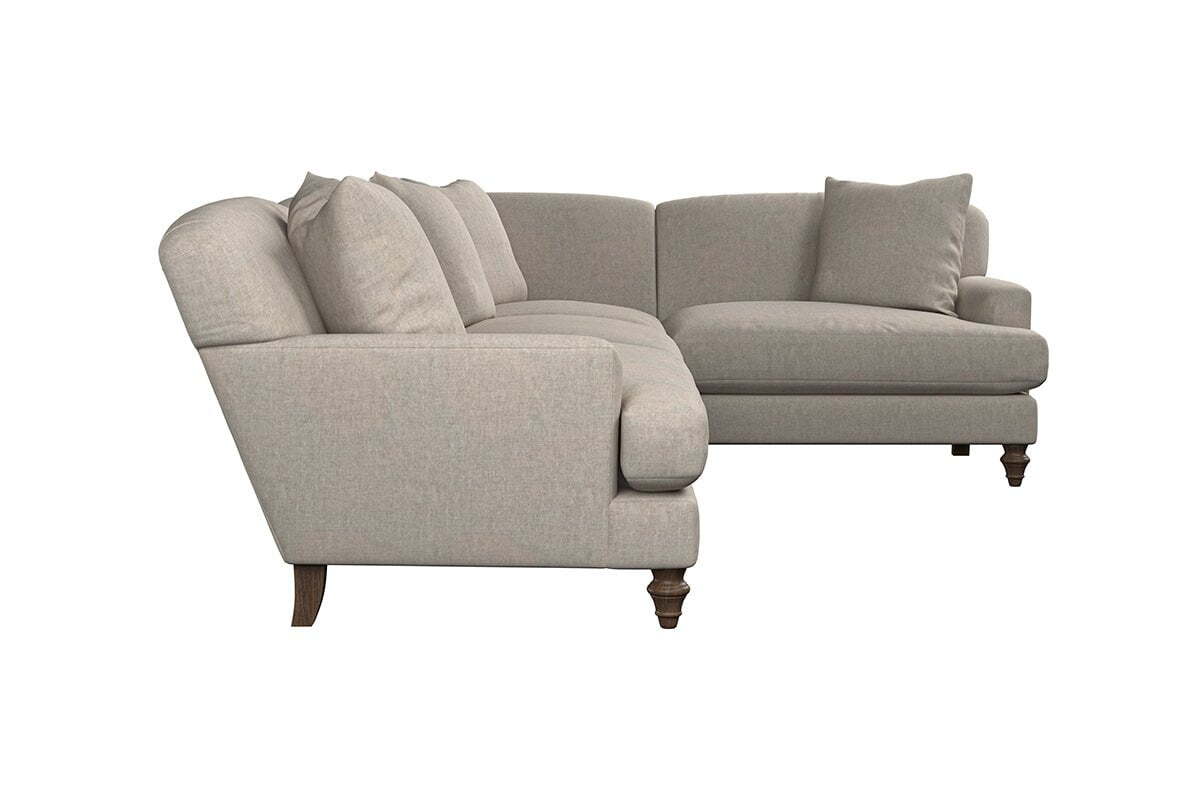 Deni Grand Right Hand Corner Sofa - Brera Linen Dusk-MAKE TO ORDER-Nkuku