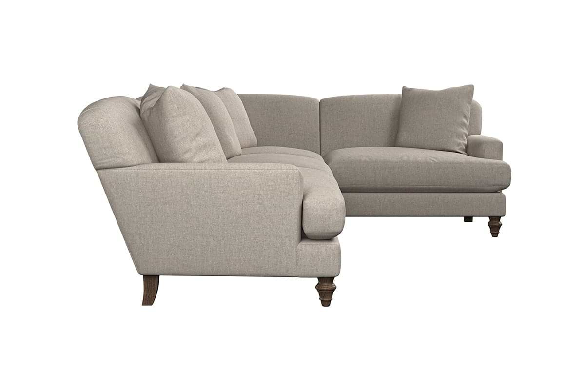 Deni Grand Right Hand Corner Sofa - Brera Linen Smoke