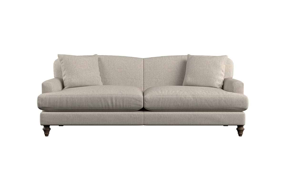 Deni Grand Sofa - Brera Linen Granite-MAKE TO ORDER-Nkuku