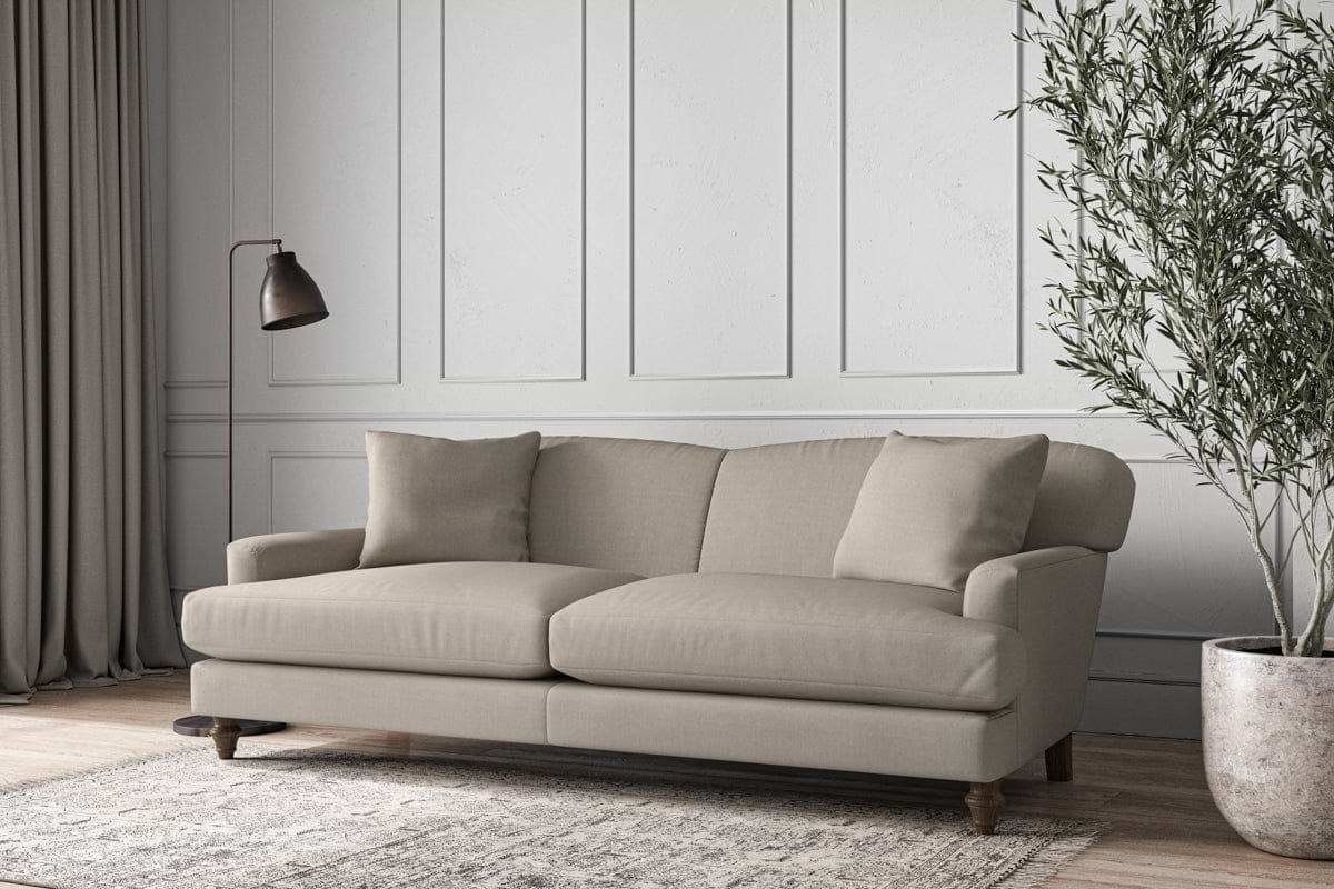 Deni Grand Sofa - Recycled Cotton Flax-MAKE TO ORDER-Nkuku