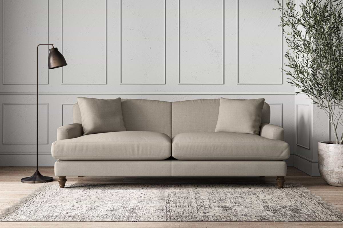 Deni Grand Sofa - Recycled Cotton Flax-MAKE TO ORDER-Nkuku