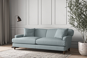 Deni Grand Sofa - Recycled Cotton Horizon-MAKE TO ORDER-Nkuku
