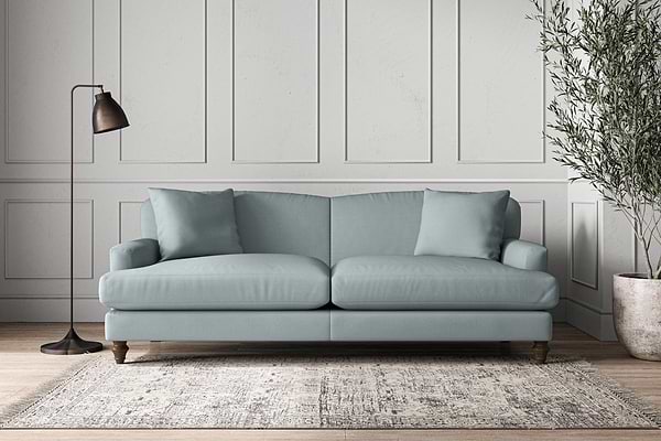 Deni Grand Sofa - Recycled Cotton Horizon-MAKE TO ORDER-Nkuku