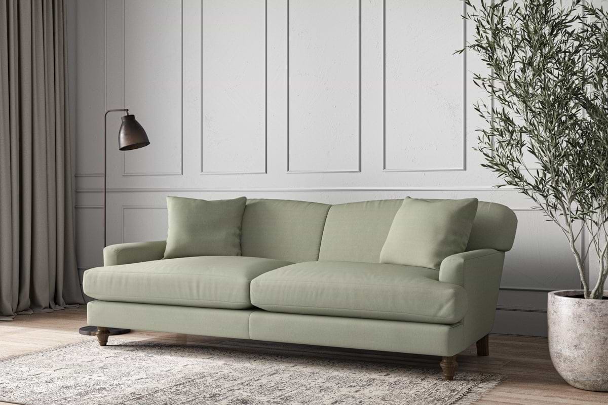 Deni Grand Sofa - Recycled Cotton Seaspray-MAKE TO ORDER-Nkuku