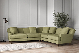 Deni Large Corner Sofa - Brera Linen Sage