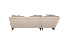 Deni Large Corner Sofa - Recycled Cotton Airforce