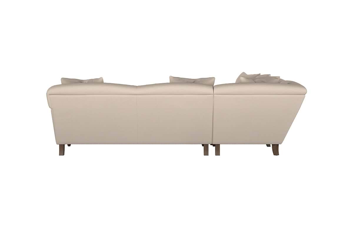Deni Large Corner Sofa - Recycled Cotton Lavender