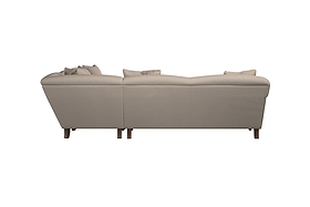 Deni Large Corner Sofa - Recycled Cotton Thunder