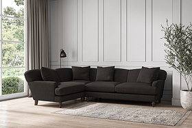 Deni Large Left Hand Corner Sofa - Brera Linen Espresso-nkuku