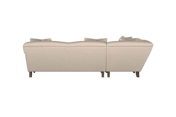 Deni Large Left Hand Corner Sofa - Recycled Cotton Ochre-MAKE TO ORDER-Nkuku