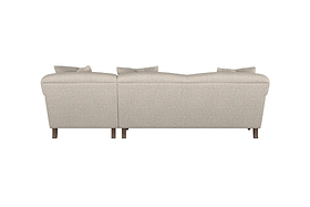 Deni Large Right Hand Chaise Sofa - Brera Linen Charcoal