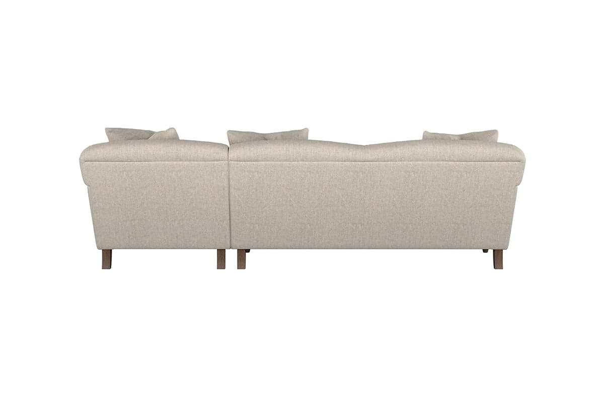 Deni Large Right Hand Chaise Sofa - Brera Linen Indigo