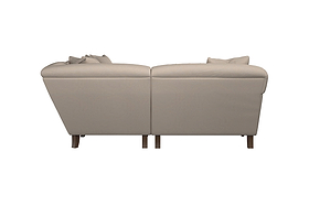 Deni Large Right Hand Corner Sofa - Recycled Cotton Thunder-nkuku