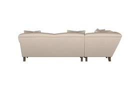 Deni Large Right Hand Corner Sofa - Recycled Cotton Thunder-nkuku
