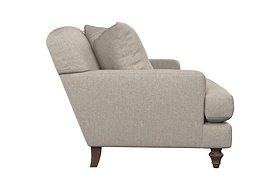 Deni Large Sofa - Brera Linen Espresso-MAKE TO ORDER-Nkuku