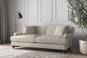 Deni Large Sofa - Brera Linen Natural-MAKE TO ORDER-Nkuku