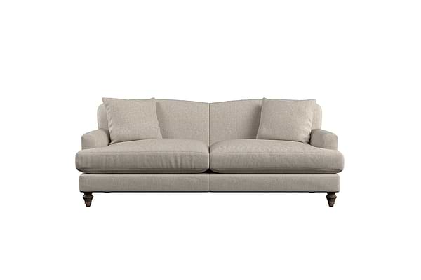 Deni Large Sofa - Brera Linen Natural-MAKE TO ORDER-Nkuku