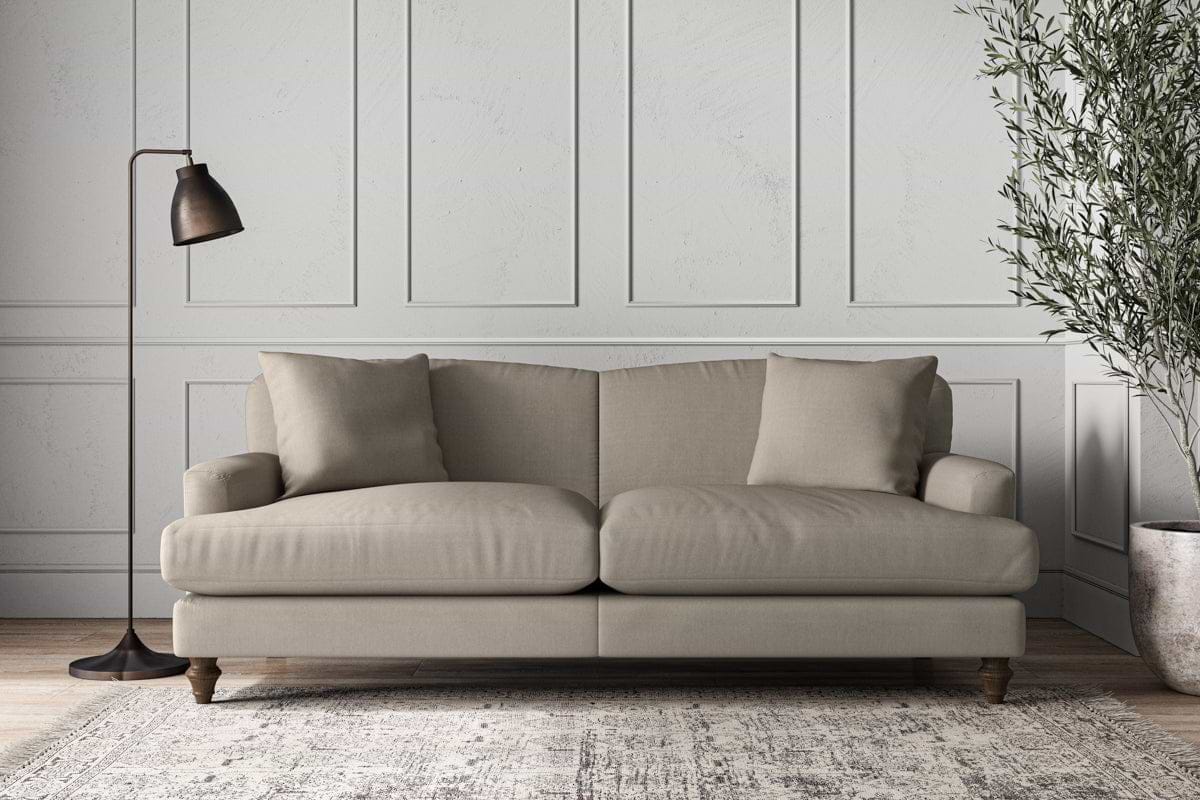 Deni Large Sofa - Recycled Cotton Flax-MAKE TO ORDER-Nkuku