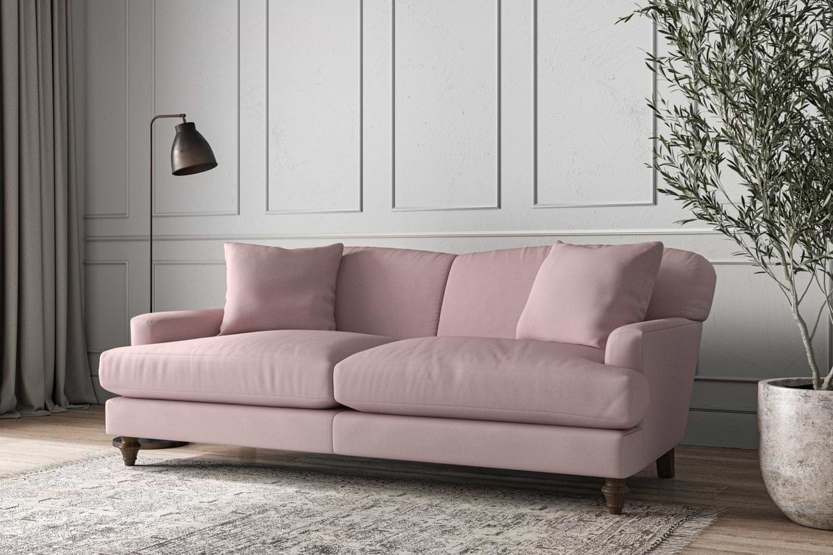 Deni Large Sofa - Recycled Cotton Lavender