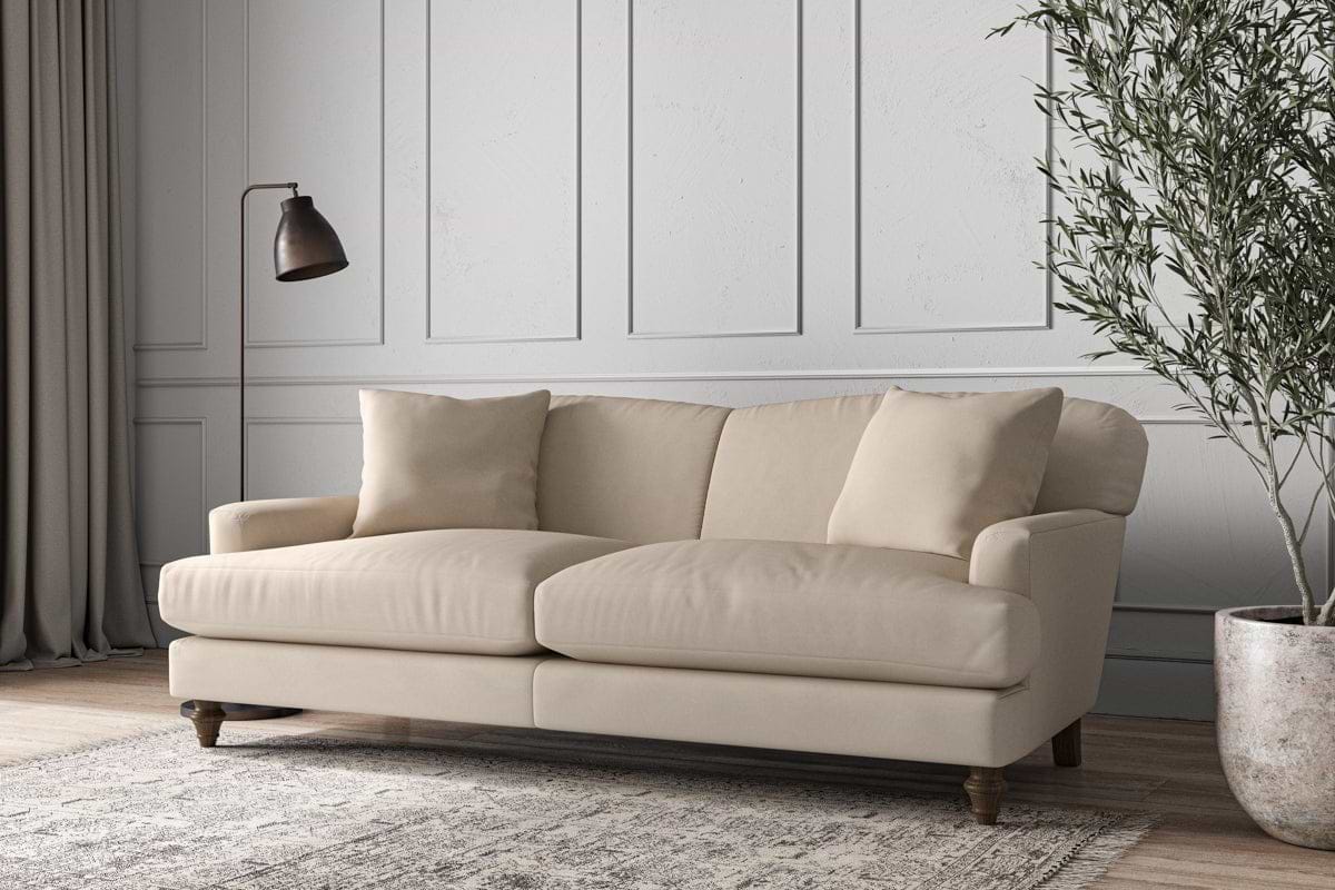 Deni Large Sofa - Recycled Cotton Natural