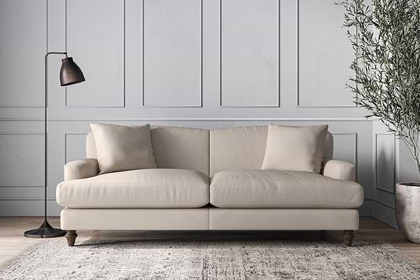 Deni Large Sofa - Recycled Cotton Natural