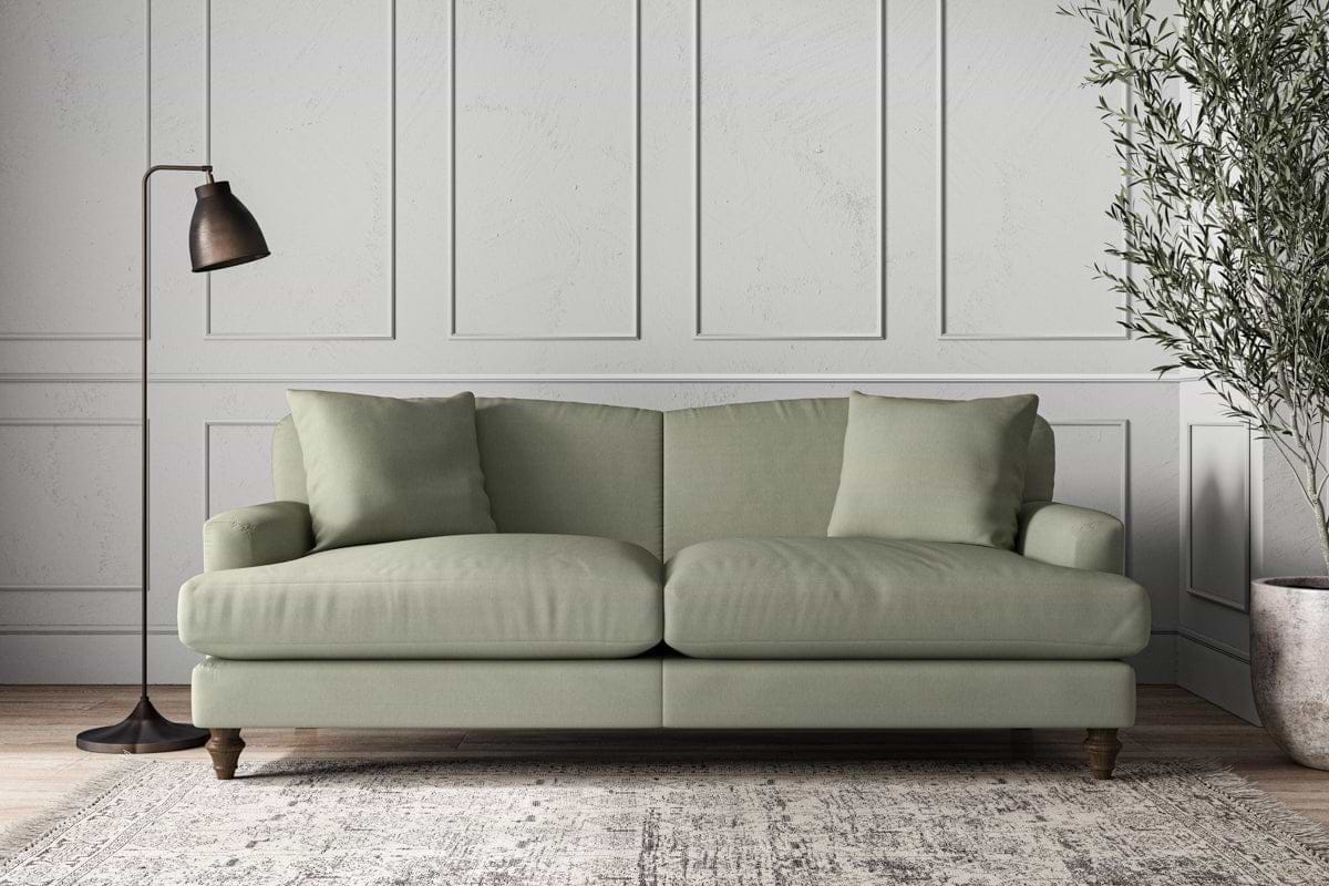 Deni Large Sofa - Recycled Cotton Seaspray-MAKE TO ORDER-Nkuku