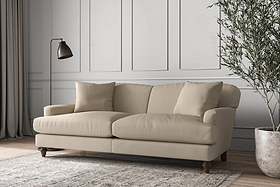 Deni Large Sofa - Recycled Cotton Stone-MAKE TO ORDER-Nkuku