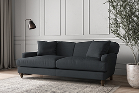Deni Large Sofa - Recycled Cotton Thunder-MAKE TO ORDER-Nkuku
