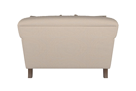 Deni Love Seat - Recycled Cotton Flax