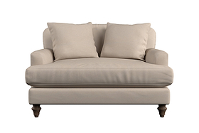 Deni Love Seat - Recycled Cotton Horizon-MAKE TO ORDER-Nkuku