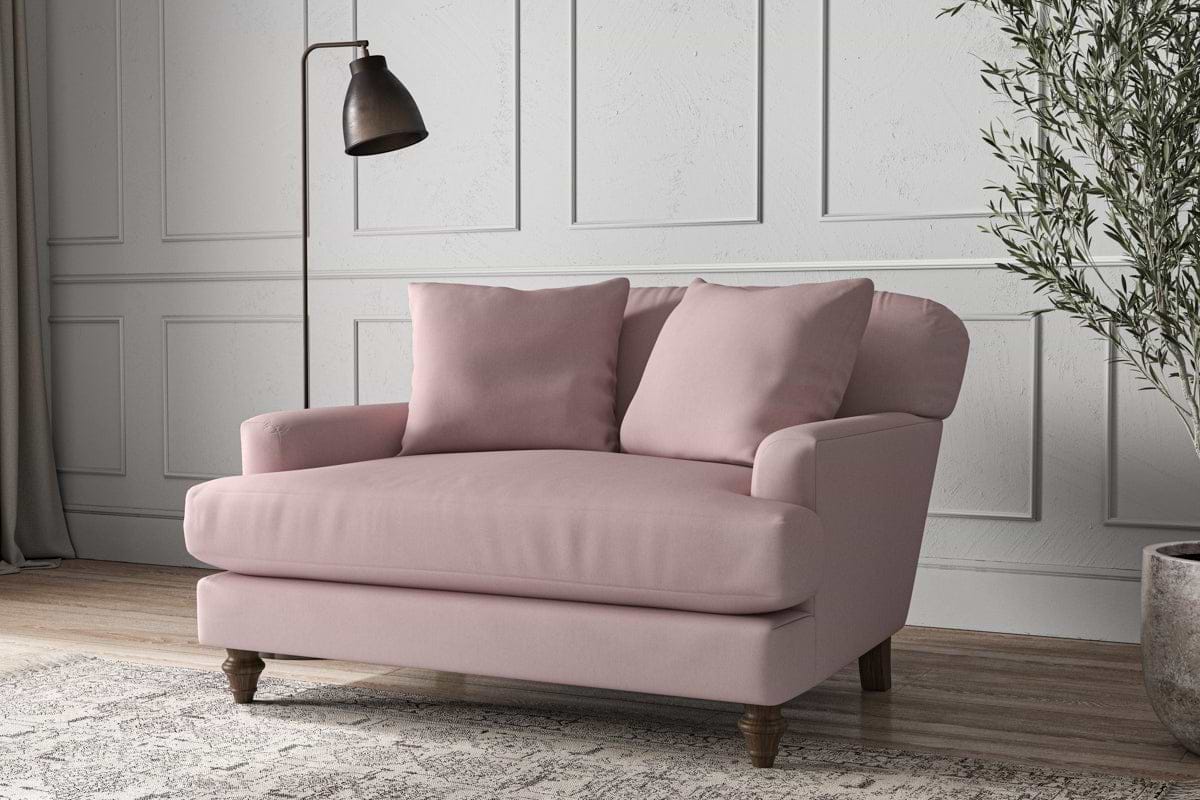 Deni Love Seat - Recycled Cotton Lavender