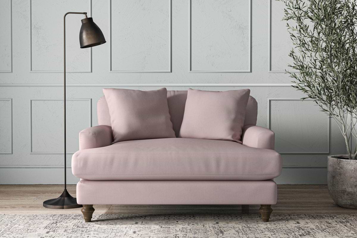 Deni Love Seat - Recycled Cotton Lavender