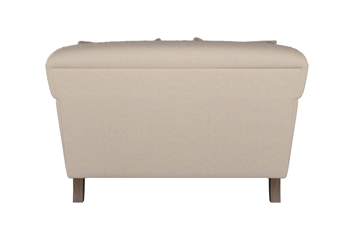 Deni Love Seat - Recycled Cotton Stone