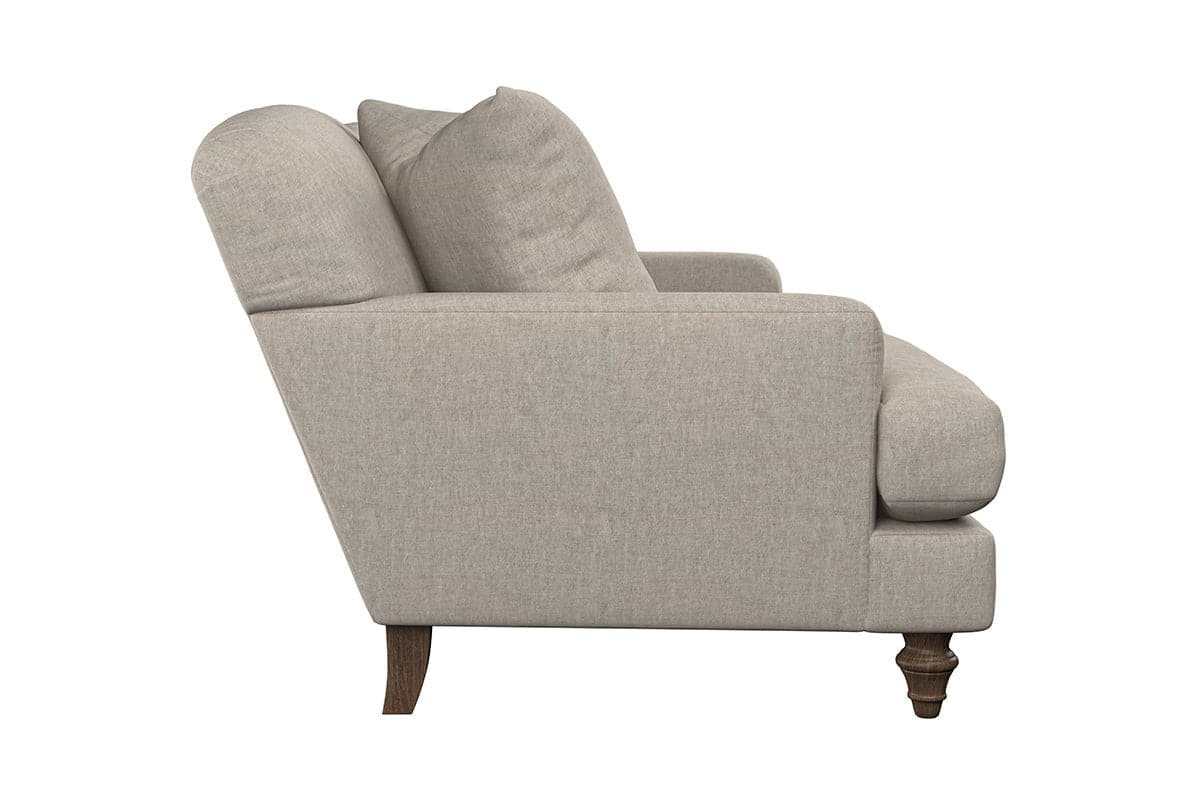 Deni Medium Sofa - Brera Linen Espresso