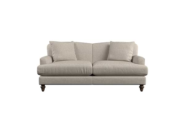 Deni Medium Sofa - Brera Linen Natural-MAKE TO ORDER-Nkuku