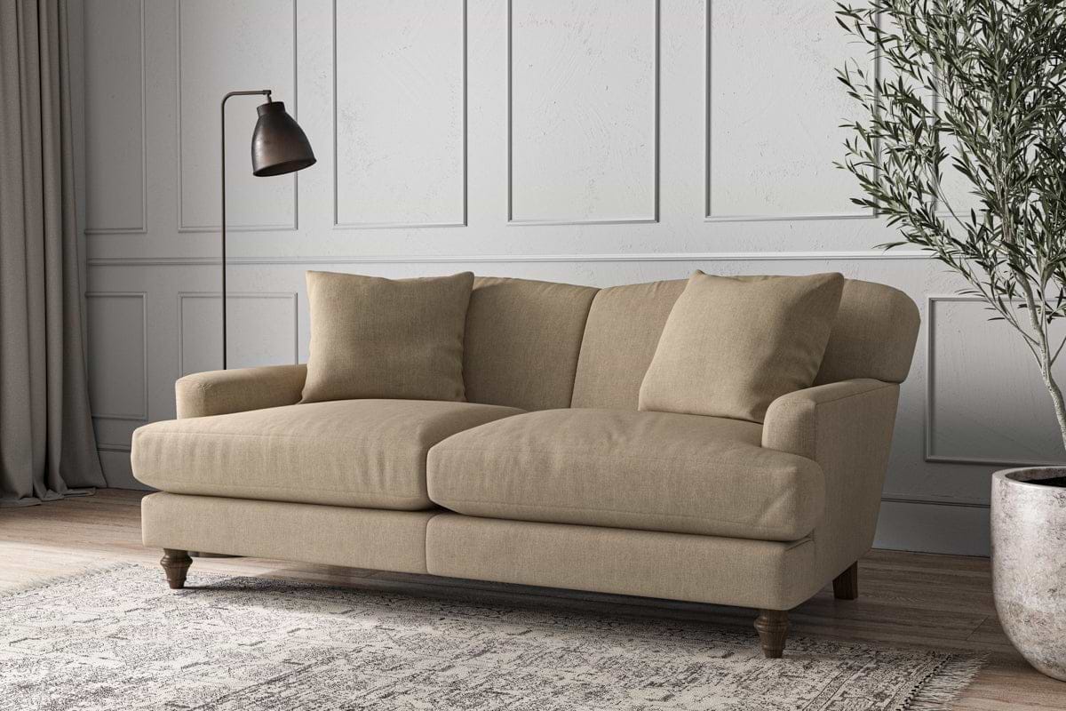 Deni Medium Sofa - Brera Linen Pebble
