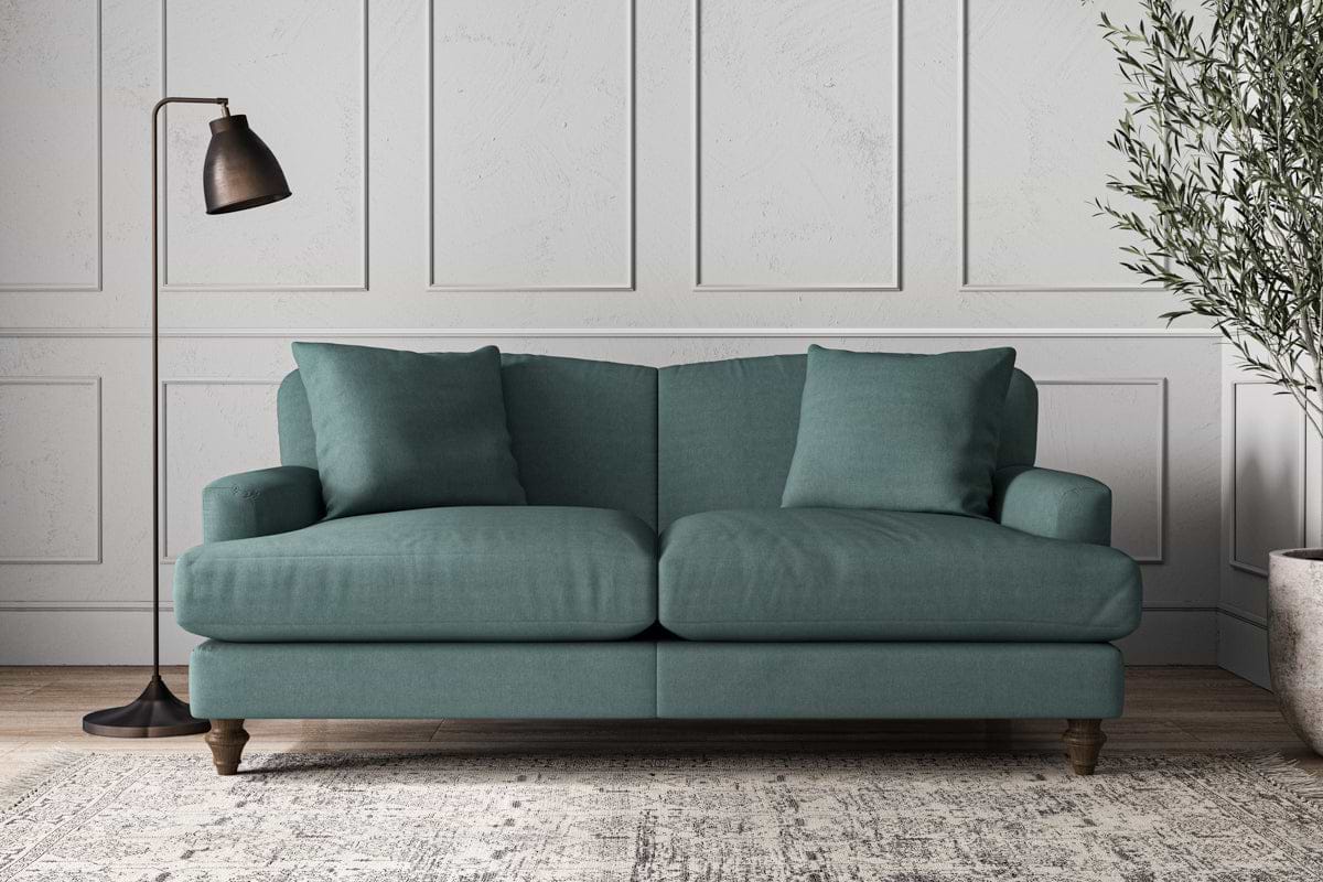 Deni Medium Sofa - Recycled Cotton Airforce-MAKE TO ORDER-Nkuku