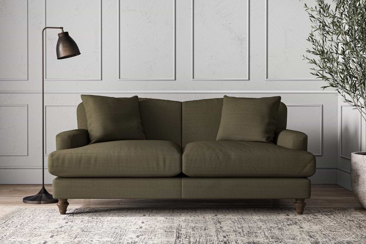 Deni Medium Sofa - Recycled Cotton Fatigue-MAKE TO ORDER-Nkuku