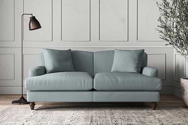 Deni Medium Sofa - Recycled Cotton Horizon-MAKE TO ORDER-Nkuku